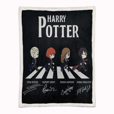 Alternative view of Harry Potter Hogwarts 05 Decke - Fleecedecke