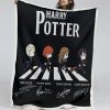Harry Potter Hogwarts 05 Decke - Fleecedecke