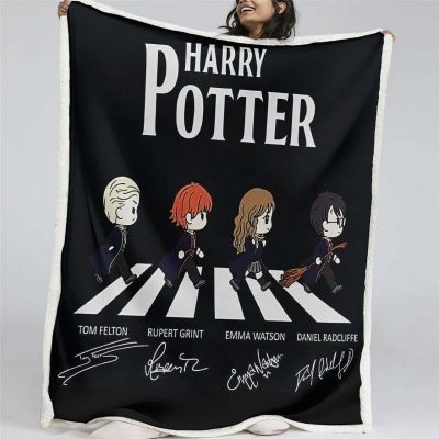 Harry Potter Hogwarts 05 Decke - Fleecedecke