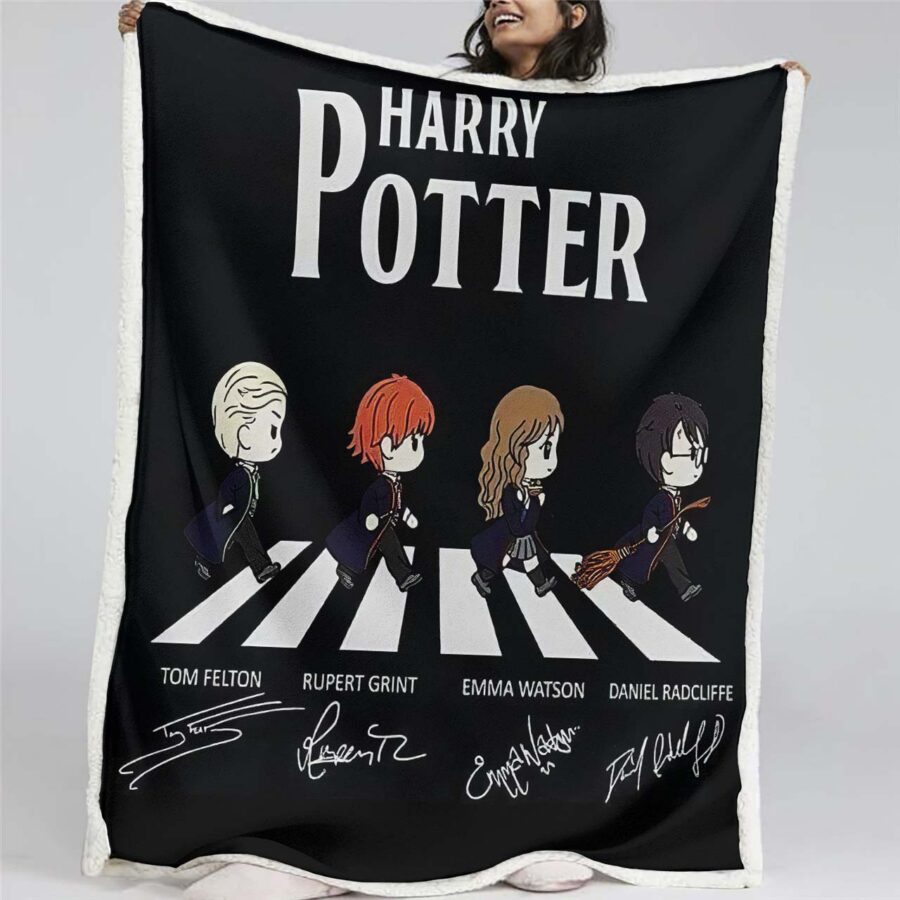 Harry Potter Hogwarts 05 Decke - Fleecedecke