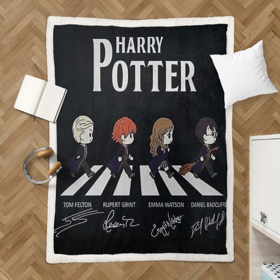 Harry Potter Hogwarts 05 Decke - Fleecedecke – Bild 3
