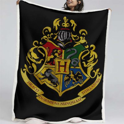 Harry Potter Hogwarts 06 Decke - Fleecedecke