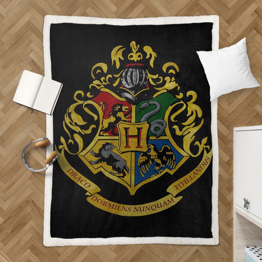 Harry Potter Hogwarts 06 Decke - Fleecedecke – Bild 3