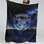 Harry Potter Hogwarts 07 Decke – Fleecedecke