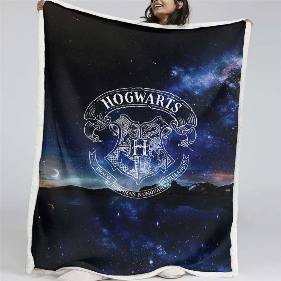 Harry Potter Hogwarts 07 Decke - Fleecedecke