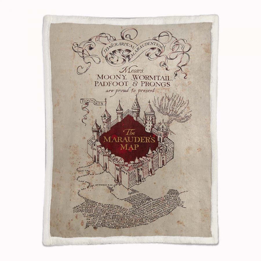 Harry Potter Hogwarts 08 Decke - Fleecedecke – Bild 2