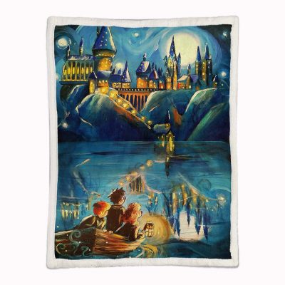 Alternative view of Harry Potter Hogwarts 11 Decke - Fleecedecke