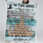 Harry Potter Hogwarts 12 Decke – Fleecedecke