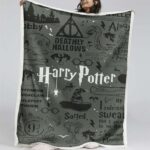Harry Potter Hogwarts 18 Decke – Fleecedecke