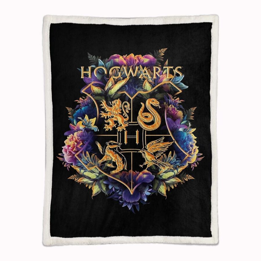 Harry Potter Hogwarts 13 Decke - Fleecedecke – Bild 2