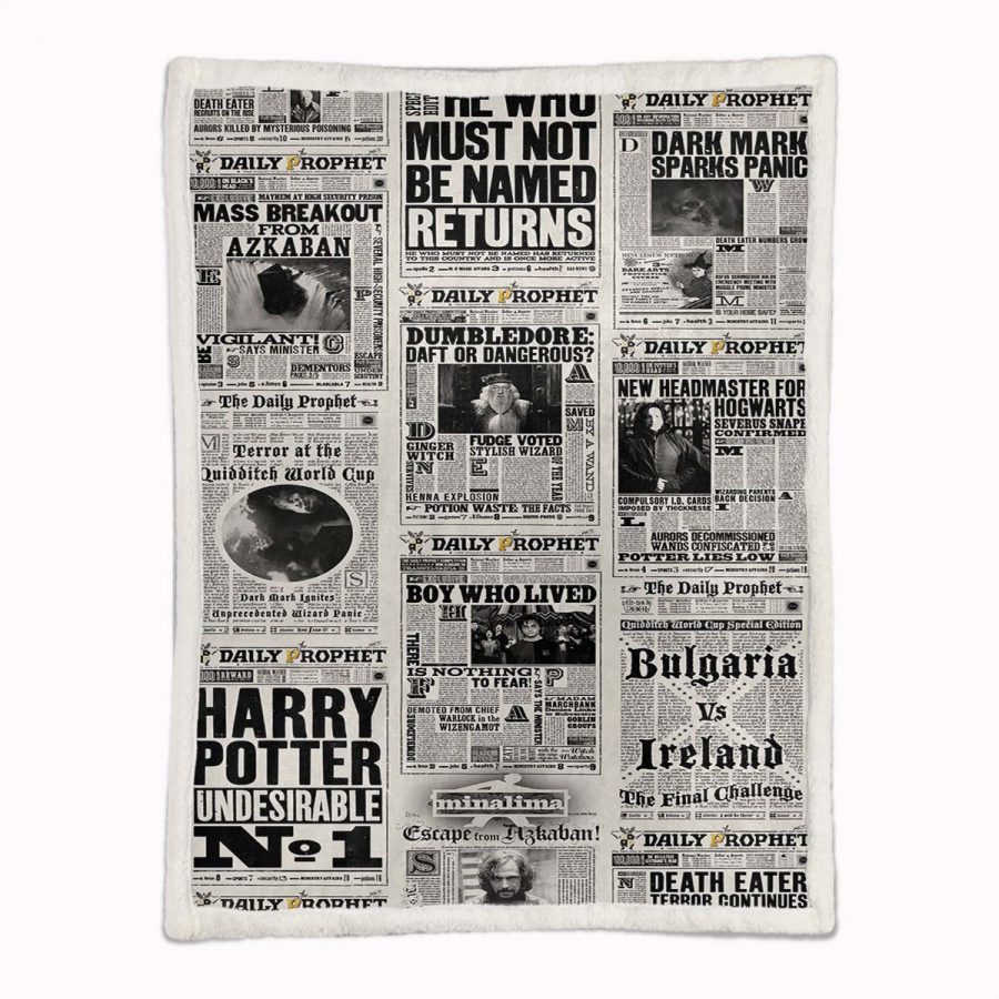 Harry Potter Hogwarts 15 Decke - Fleecedecke – Bild 2