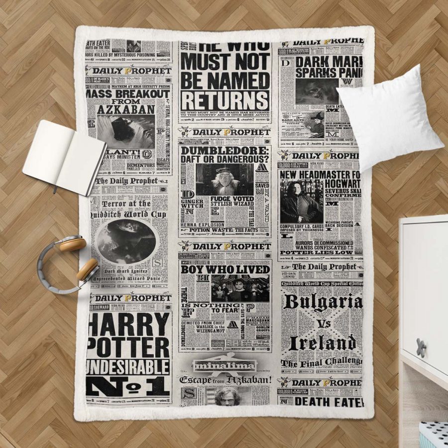 Harry Potter Hogwarts 15 Decke - Fleecedecke – Bild 3
