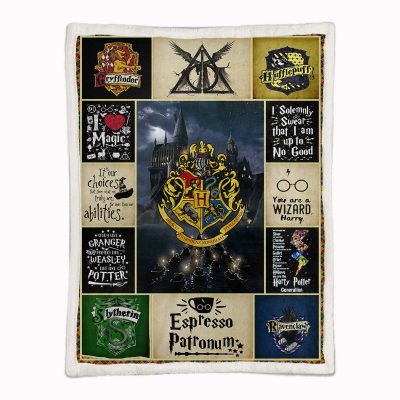 Alternative view of Harry Potter Hogwarts 17 Decke - Fleecedecke