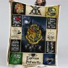 Harry Potter Hogwarts 17 Decke - Fleecedecke