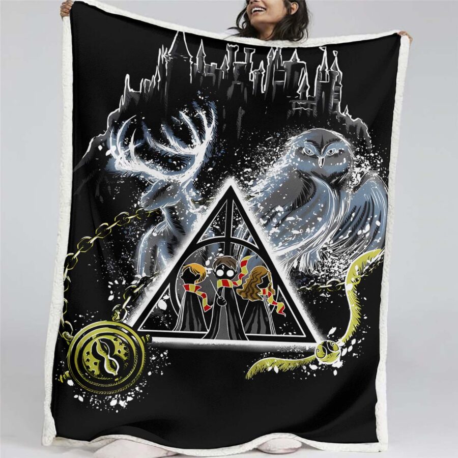 Harry Potter Hogwarts Always 18 Decke - Fleecedecke