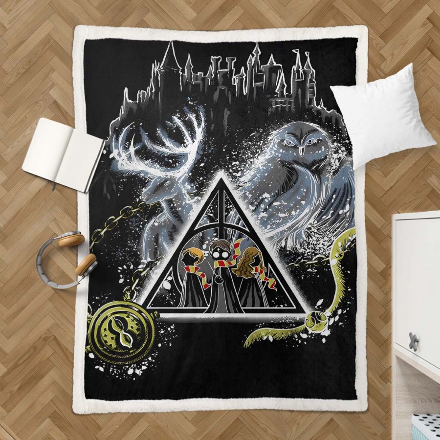 Harry Potter Hogwarts Always 18 Decke - Fleecedecke – Bild 3