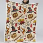 Harry Potter Hogwarts Eule 13 Decke – Fleecedecke