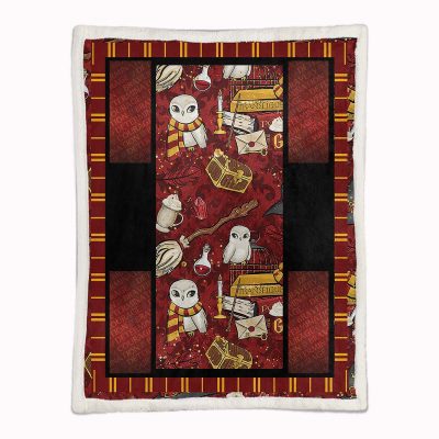 Alternative view of Harry Potter Eule 2 Decke - Fleecedecke