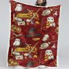 Harry Potter Eule Griffindor 1 Decke - Fleecedecke