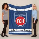 Heidenheim FC 1846 FCH14 Fleecedecke – Decke