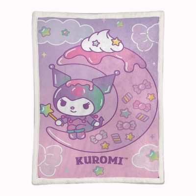 Alternative view of Hello Kitty Kuromi 01 Decke - Fleecedecke