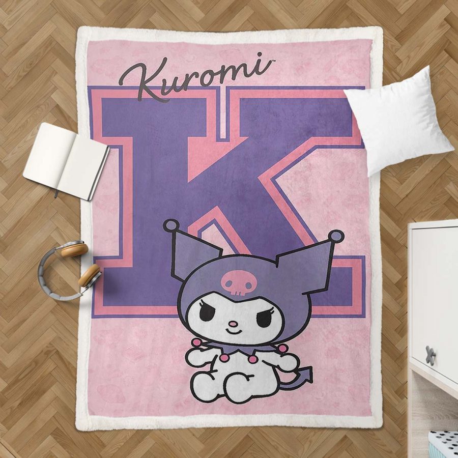 Hello Kitty Kuromi 03 Decke - Fleecedecke – Bild 3