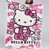 Hello Kitty Rosa 01 Decke - Fleecedecke