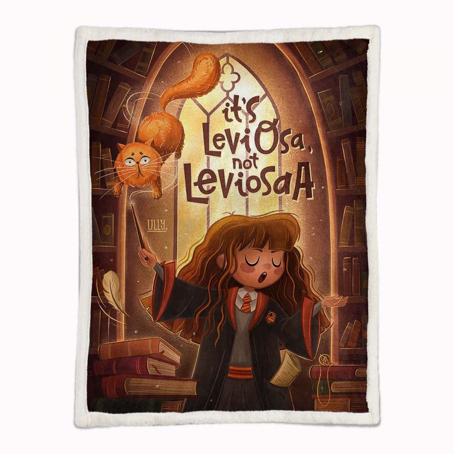 Hermine Granger Harry Potter Decke - Fleecedecke – Bild 2
