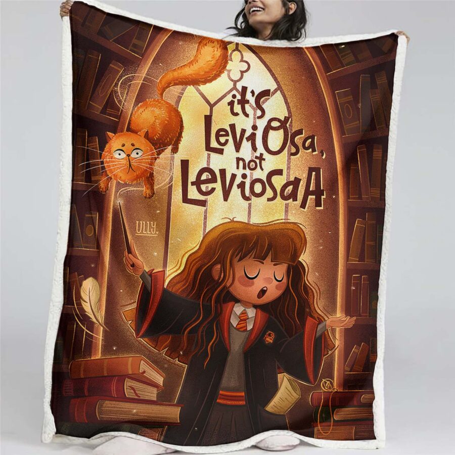 Hermine Granger Harry Potter Decke - Fleecedecke