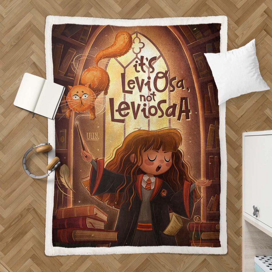 Hermine Granger Harry Potter Decke - Fleecedecke – Bild 3