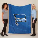 Hertha Berlin BSC16 Fleecedecke – Decke