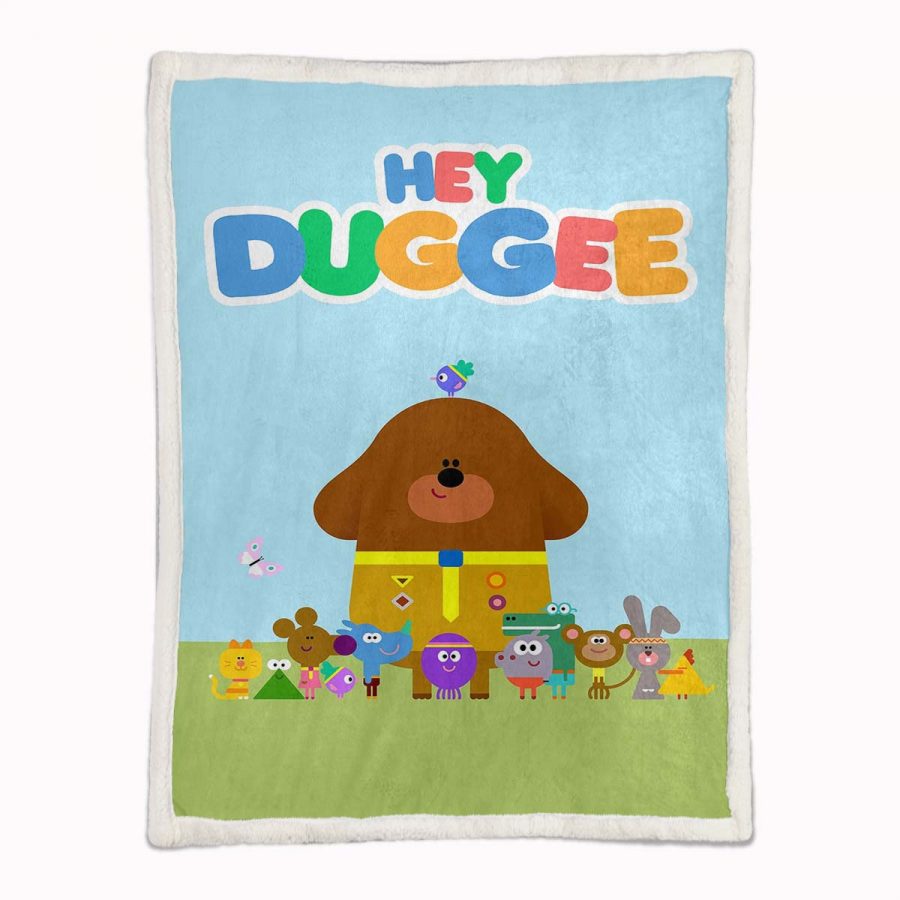 Hey Duggee Charaktere 01 Decke - Fleecedecke – Bild 2