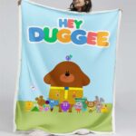 Hey Duggee Charaktere 01 Decke – Fleecedecke