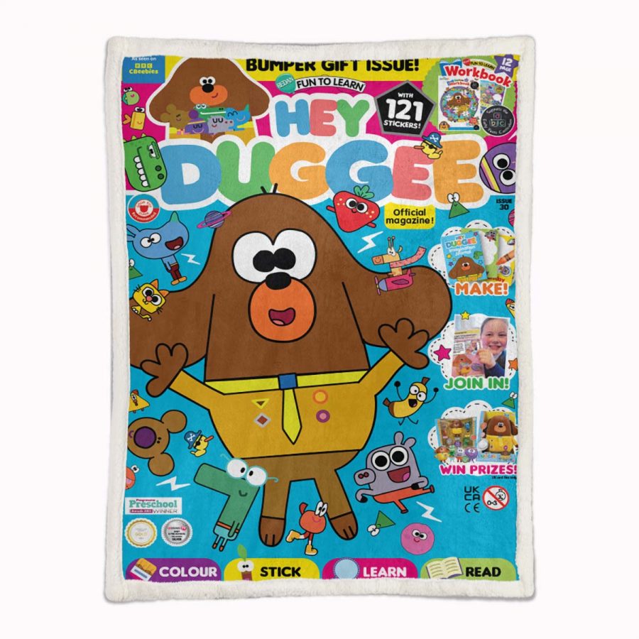 Hey Duggee Charaktere 04 Decke - Fleecedecke – Bild 2