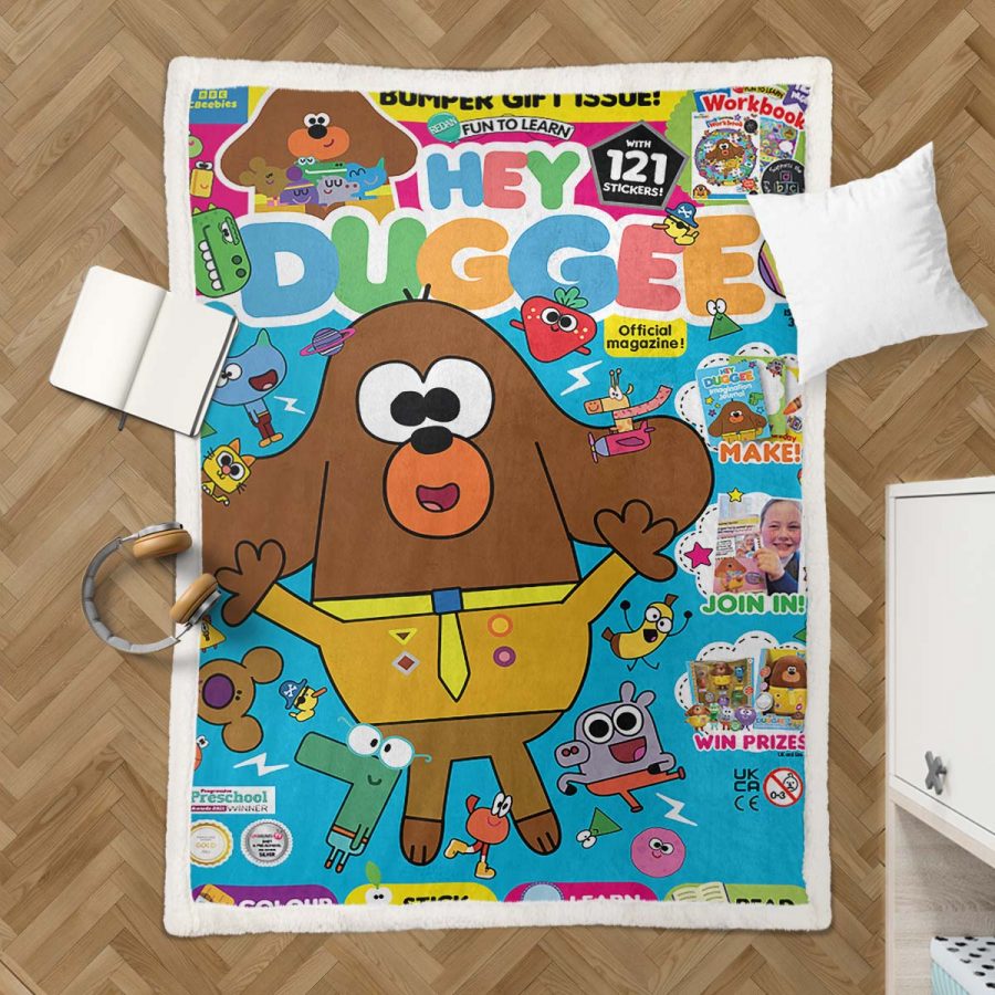 Hey Duggee Charaktere 04 Decke - Fleecedecke – Bild 3