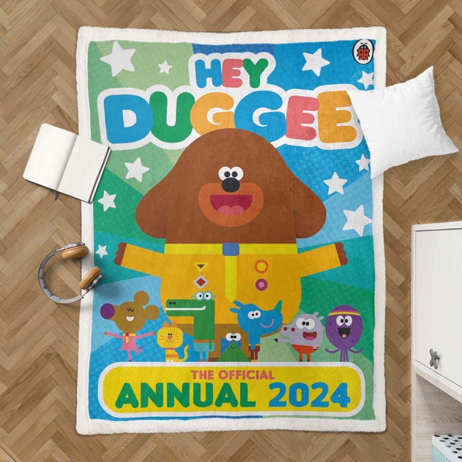 Hey Duggee Charaktere 05 Decke - Fleecedecke – Bild 3