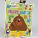 Hey Duggee Charaktere 09 Decke – Fleecedecke