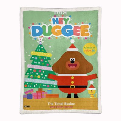 Alternative view of Hey Duggee Charaktere Weihnachten 10 Decke - Fleecedecke