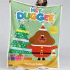 Hey Duggee Charaktere Weihnachten 10 Decke - Fleecedecke