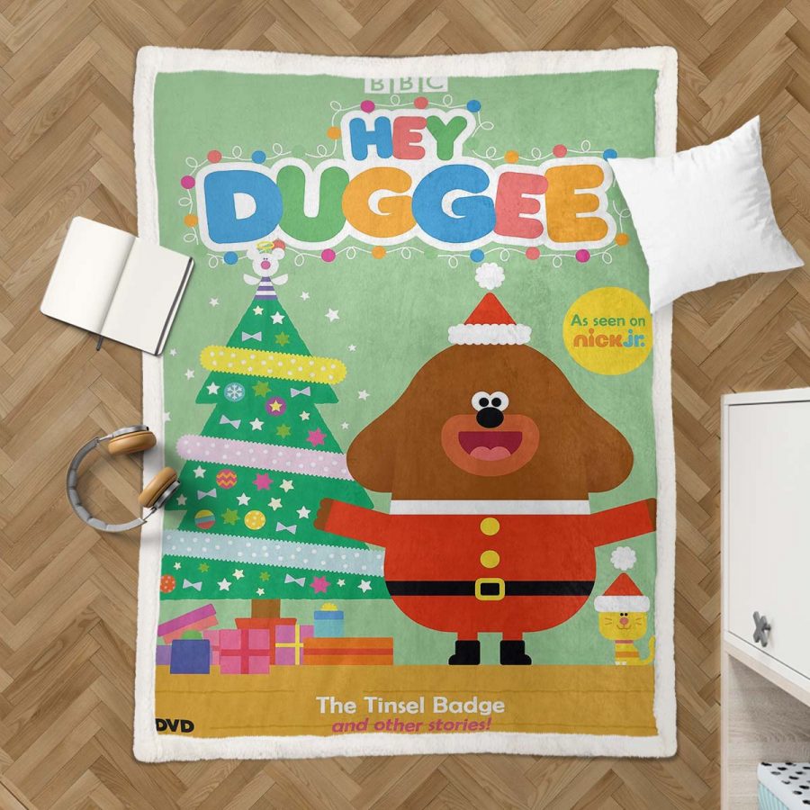 Hey Duggee Charaktere Weihnachten 10 Decke - Fleecedecke – Bild 3