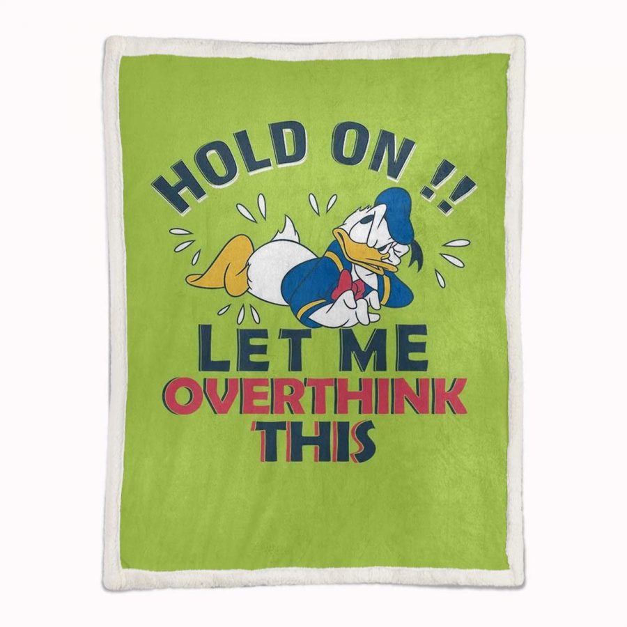 Moment, ich will noch ein bisschen nachdenken, Donald Duck Decke - Fleecedecke – Bild 2