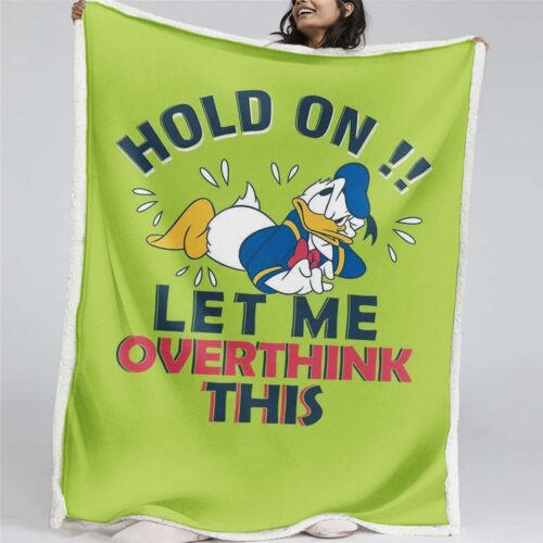 Moment, ich will noch ein bisschen nachdenken, Donald Duck Decke - Fleecedecke