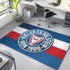 Holstein Kiel FC Kieler SV Holstein 1900 blauer Hintergrund 07 Teppich