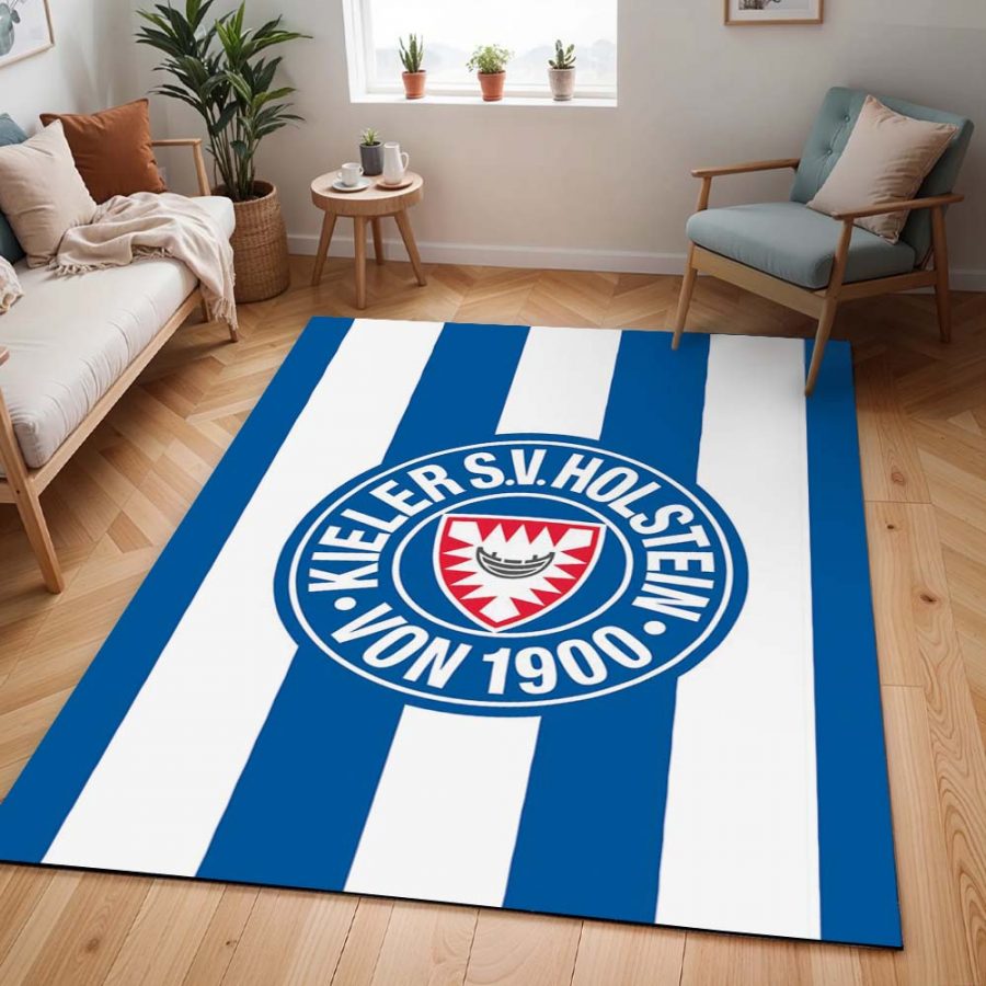 Holstein Kiel FC Kieler SV Holstein 1900 blauer Hintergrund 10 Teppich – Bild 2
