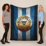 Holstein Kiel FC Kieler SV Holstein 1900 Blaumetall Fleecedecke – Decke