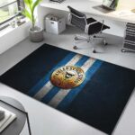 Holstein Kiel FC Kieler SV Holstein 1900 Blaumetall Teppich
