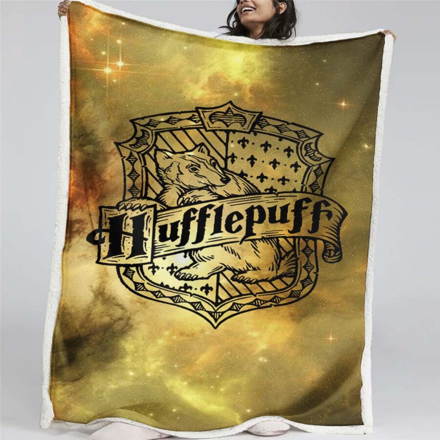 Hufflepuff Harry Potter 1 Decke - Fleecedecke