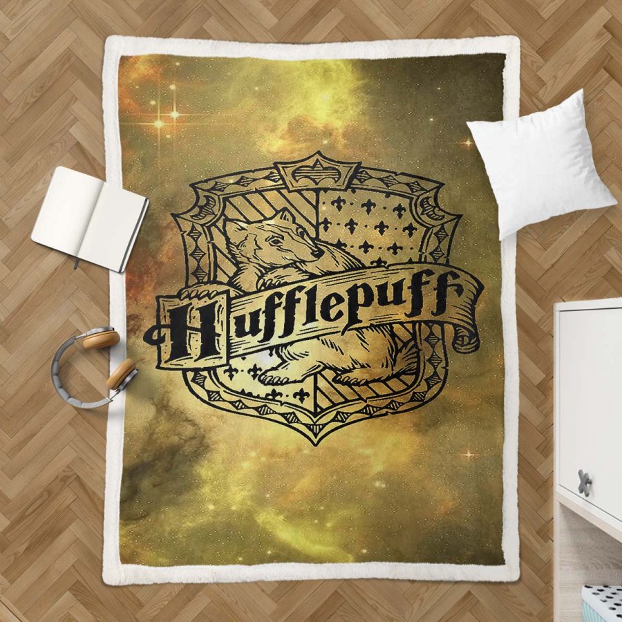 Hufflepuff Harry Potter 1 Decke - Fleecedecke – Bild 3