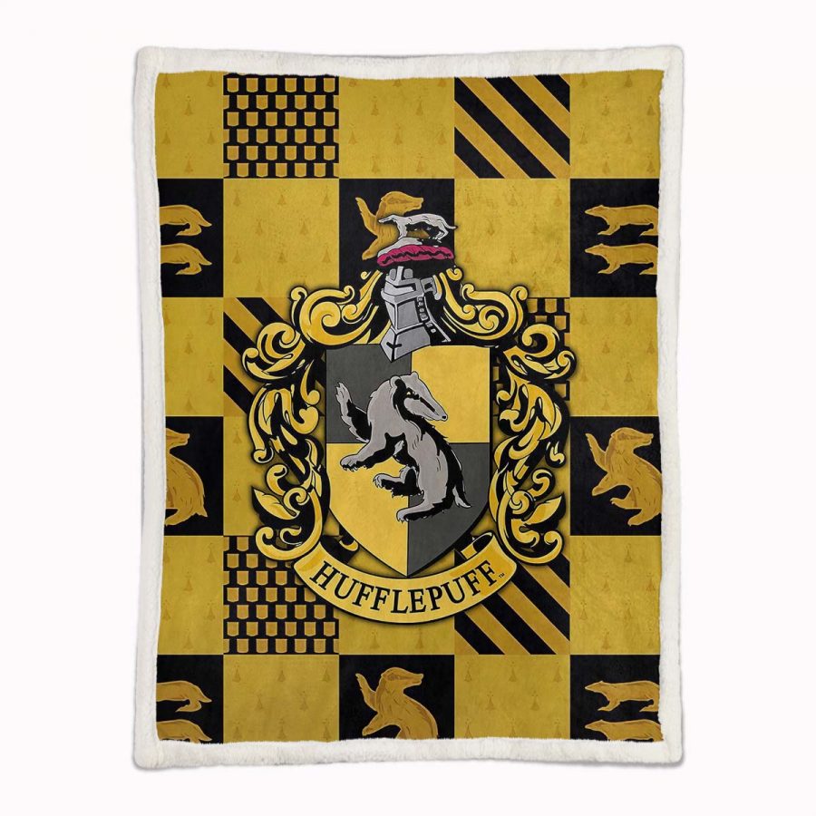 Hufflepuff Harry Potter 3 Decke - Fleecedecke – Bild 2