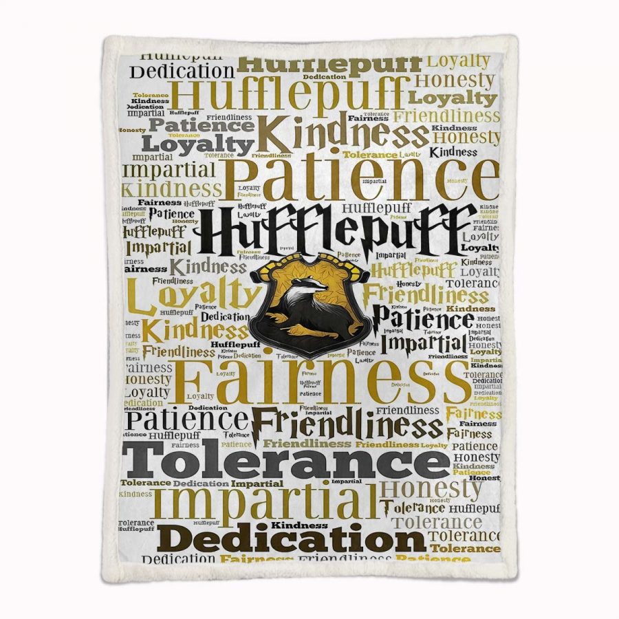 Hufflepuff Harry Potter 4 Decke - Fleecedecke – Bild 2